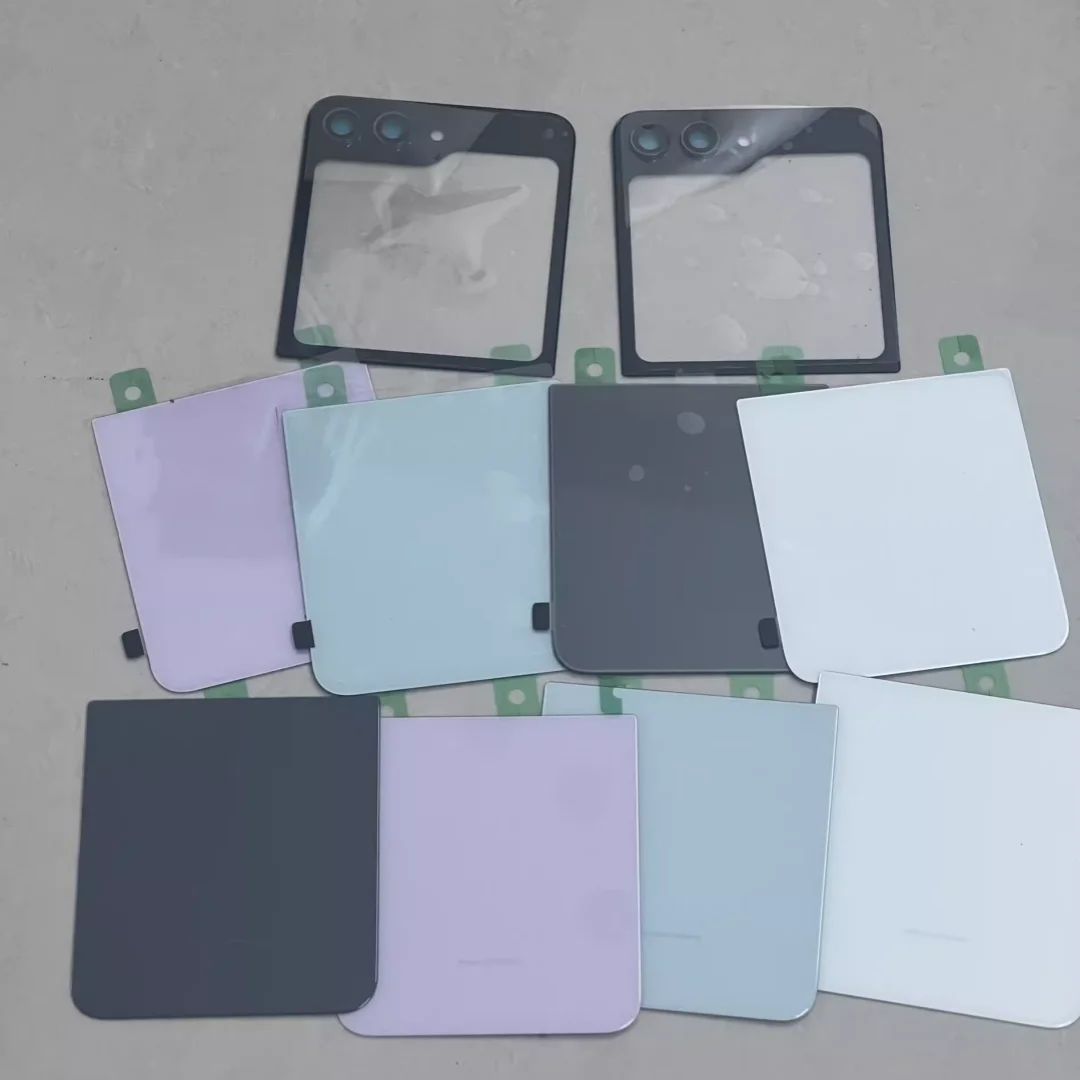 삼성 갤럭시 Z 플립 5 용 교체 유리 후면 커버, 배터리 커버, 후면 문짝 하우징 케이스, 후면 커버, F7310, F731U, F731B, F731N