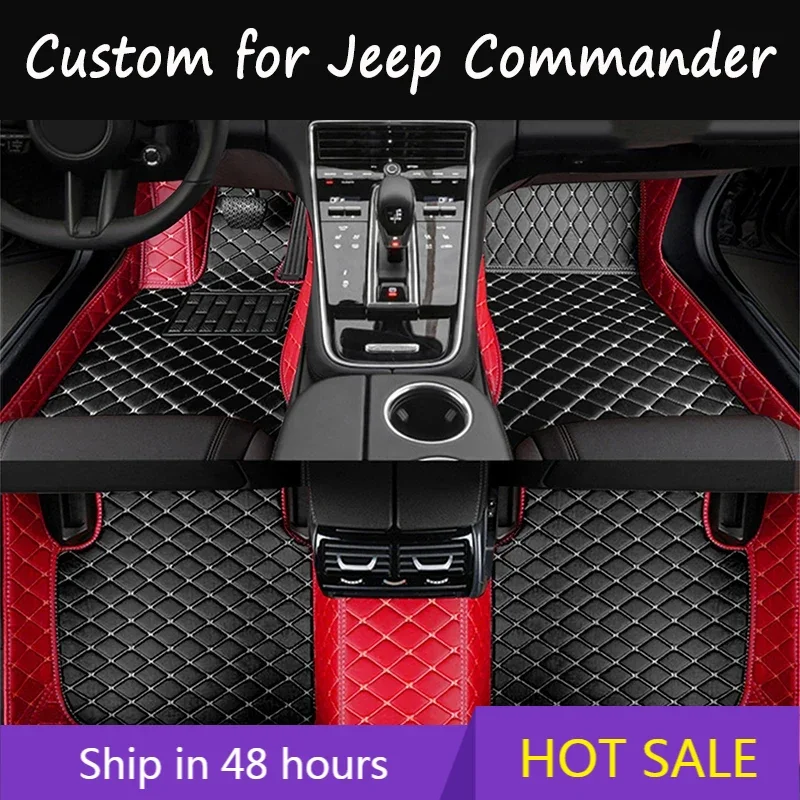 

Автомобильные коврики для Jeep Commander XK 2006 ~ 2010, коврик, ковер, противогрязные подкладки, набор кожаных ковриков, детали интерьера, автомобильные аксессуары, 5 сидений