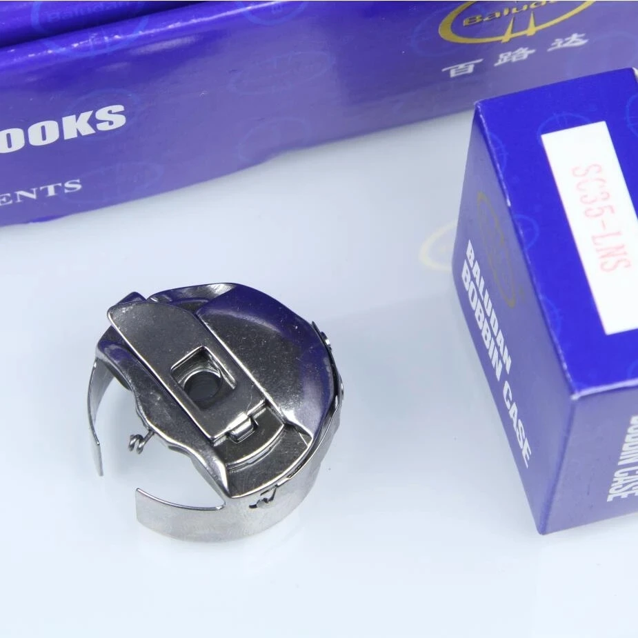 10PCS TAJIMA / Chinese / SWF SC35-LNS Jumbo Bobbin Case For Computer Embroidery Machine BC-DBM(Z2)-NBL5