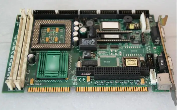 

PCA-6154 REV:A3 100% OK оригинальная материнская плата IPC со слотом ISA, Промышленная материнская плата, полуразмерная ЦП-карта PICMG 1,0 с ЦП ОЗУ PC104