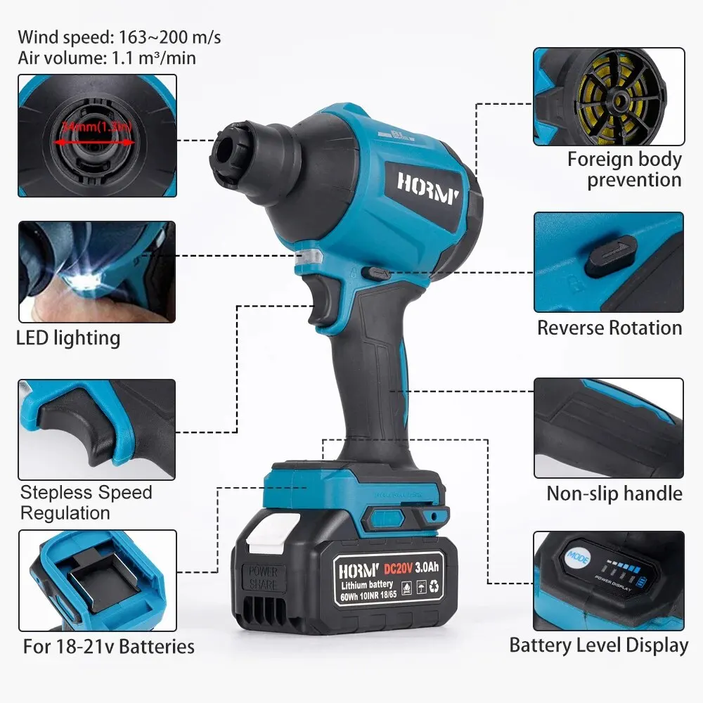 Рисунок 5 - Hormy бесщеточный Электрический воздуходувка 80000 об