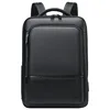 2023 New Brand Fashion Men Backpack Leather School Backpack Bag Waterproof Travel Bag Casual Leather Book Laptop Bag Male 2