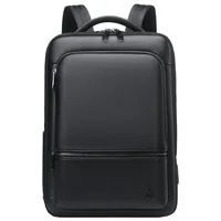 2023 New Brand Fashion Men Backpack Leather School Backpack Bag Waterproof Travel Bag Casual Leather Book Laptop Bag Male 2