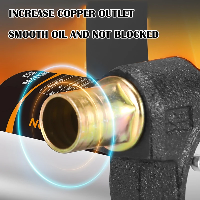 Fuel Transfer Pump for Diesel Kerosene Lithium battery electric  charging water Pump Household 24v Small Auto Refueling Oil Pump