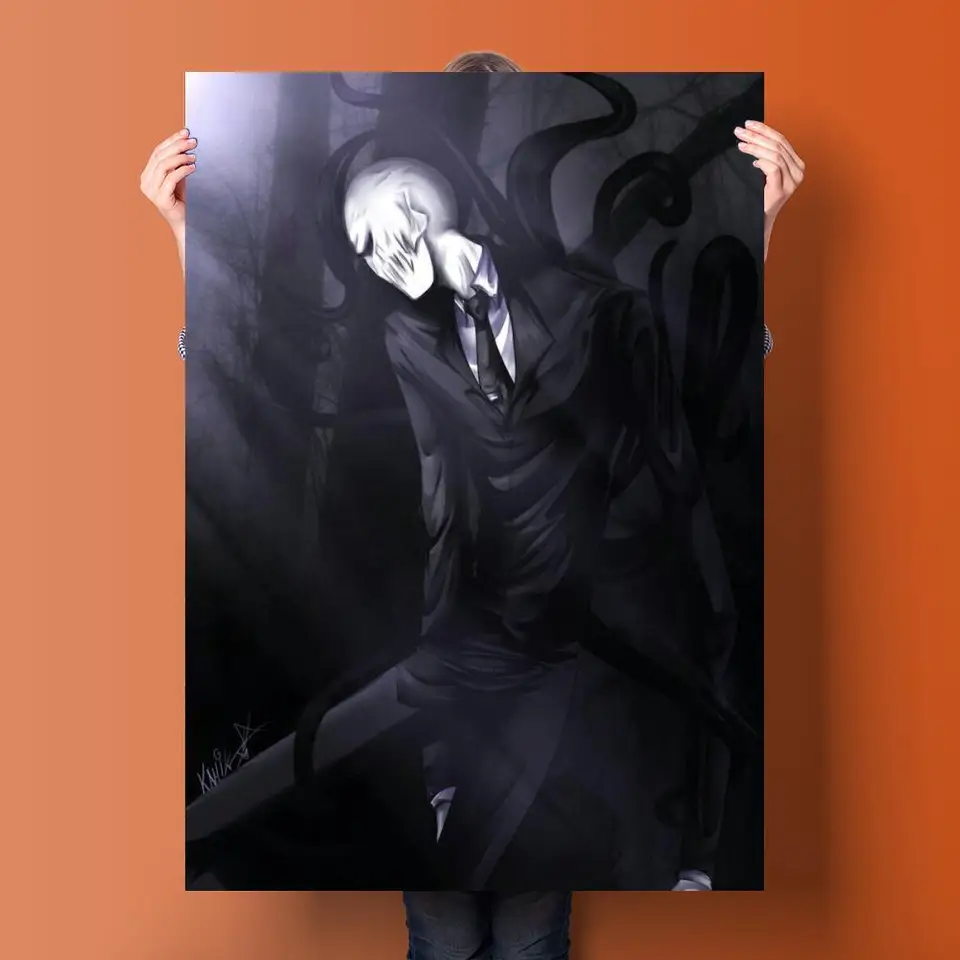 Creepypasta Anime Video Game Canvas Art Poster e Wall Art Picture Print  Modern Family bedroom Decoração Posters - AliExpress, image size:960x960