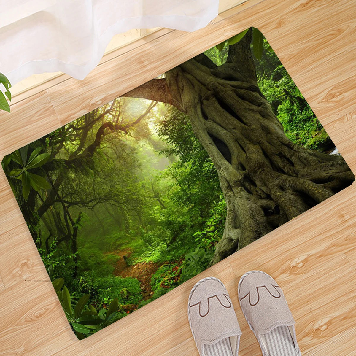 

Cartoon animation 3D Entrance Doormat Living Room Bedroom Decoration Carpet Hallway Bathroom Anti-Slip Rug home Decor