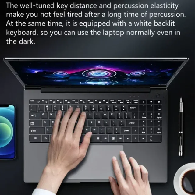 2024 Business Laptops 12 Cores 12th Gen Gaming Notebooks Windows 11 Computer PC Intel I5-1240P 32GB RAM +2TB RJ45 WiFi netbook - Image 3