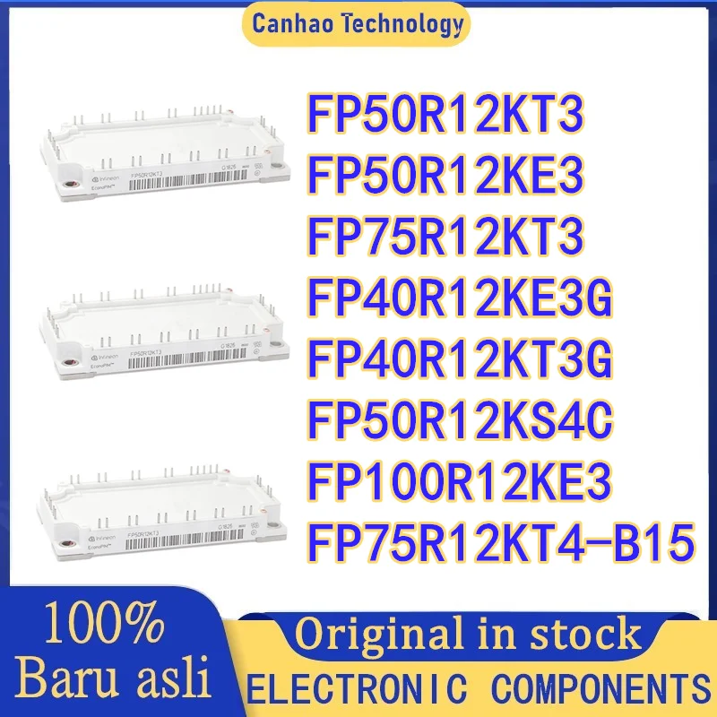 

Новые интегрированные схемы FP100R12KE3 FP40R12KE3G FP50R12KT3 FP50R12KE3 FP75R12KT3 FP40R12KT3G FP50R12KS4C