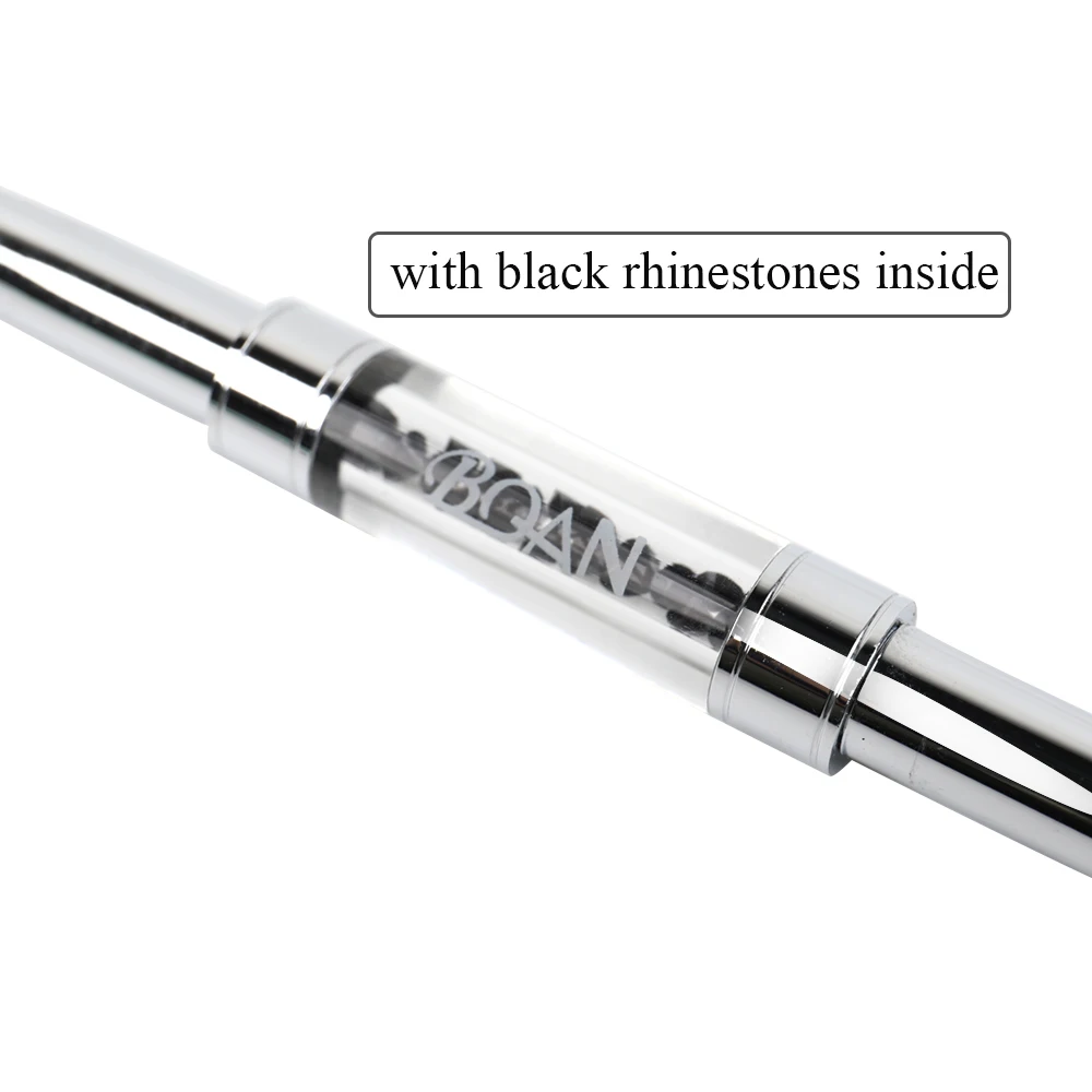 BQAN Double Head Nail Art Liner Brush Drawing Line Pen 5mm/7mm/9mm/11mm Nail Art Brushes Rhinestones Handle Manicure Art Tool 5