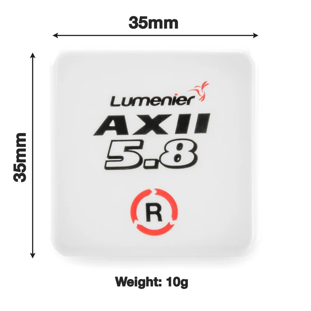 Lumenier AXII,patch antenna