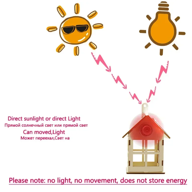 Solar Toy for Boy Windmill Science DIY Physics Educational Kit for Kid Model Solar Power Technology Experiment Stem Kit Gift solar robot kit
