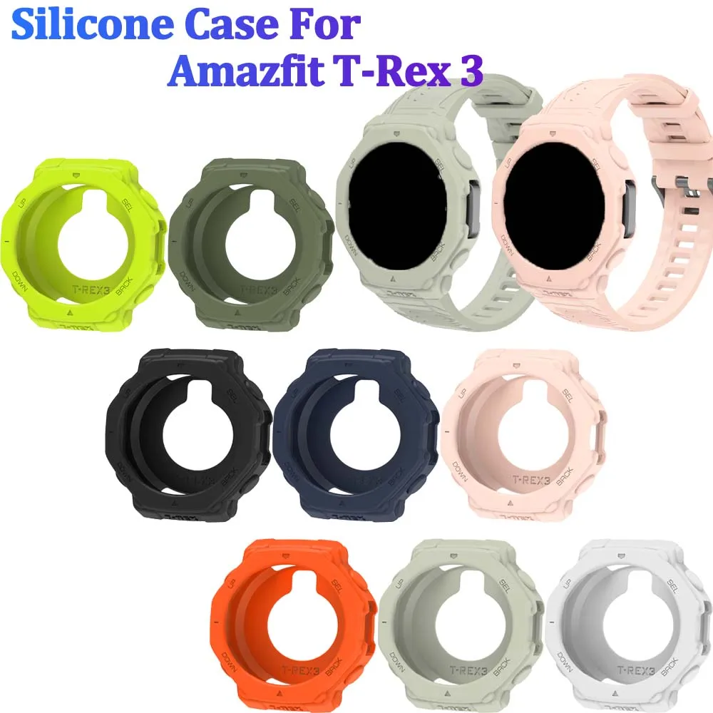 Durable Silicone Protective Watch Case with Scratch-Resistant Design and Secure Fit