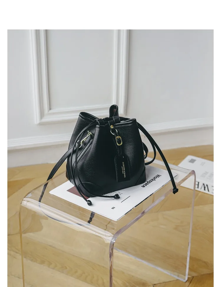 100% Genuine Leather Material Women Shoulder Bag Portable Messenger Bag European Fashion Luxury Shoulder Bag For Women