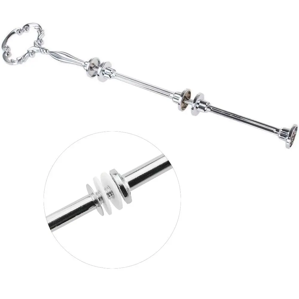 Hardware 2 Tier 3 Tier Zinc Alloy Cake Plate Stand Tray Handle Wedding Party cake display stand