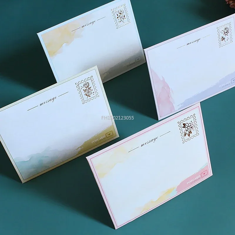 1Set Romantic Flower Birthday Christmas Card 3D Pop-up Greeting Cards Set Postcard Party Wedding Decorations Creative Girl Gifts