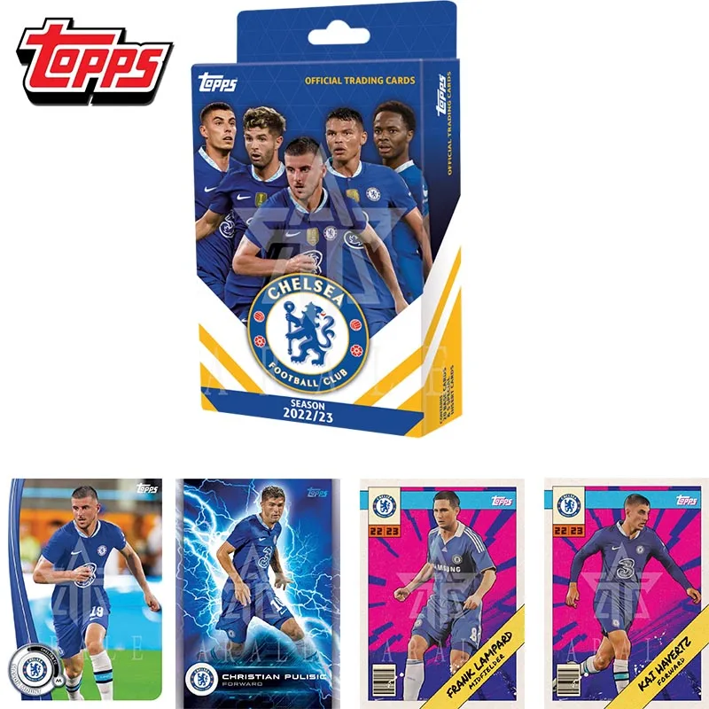 

New 2022-23 Season Topps Chelsea Fc Official Fans Team Box Limited Collection Card Christian Pulisic Birthday Gift Cards Set