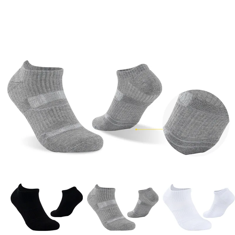 

Sport Running Socks Men/Women Outdoor Athletic Cycling Cotton Thin Breathable Fitness Compression Short Low Cut Ankle Socks