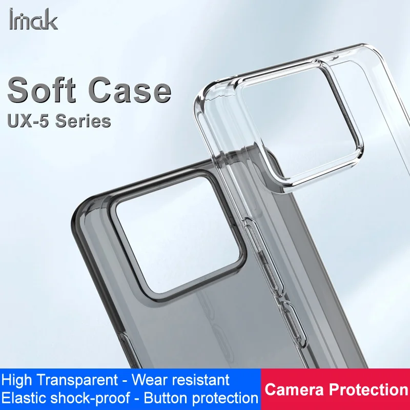 For Asus Zenfone 11 Ultra Case IMAK Ultra Thin Soft Clear Back Cover Phone Cases Funda For Asus Zenfone 11 Ultra 5