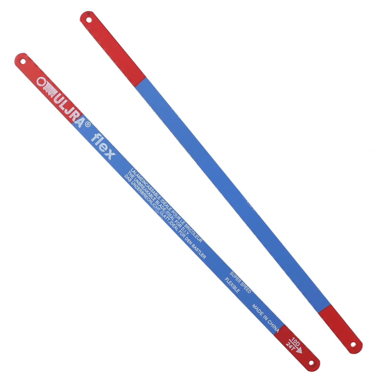 Hacksaw Blade 10pcs 14T/18T/24T Hand Saw Blades Set 300mm BiMetal M35 Stee Hacksaw Blade Multifunctional For Home DIY Wood Fast-Cutting Tool
