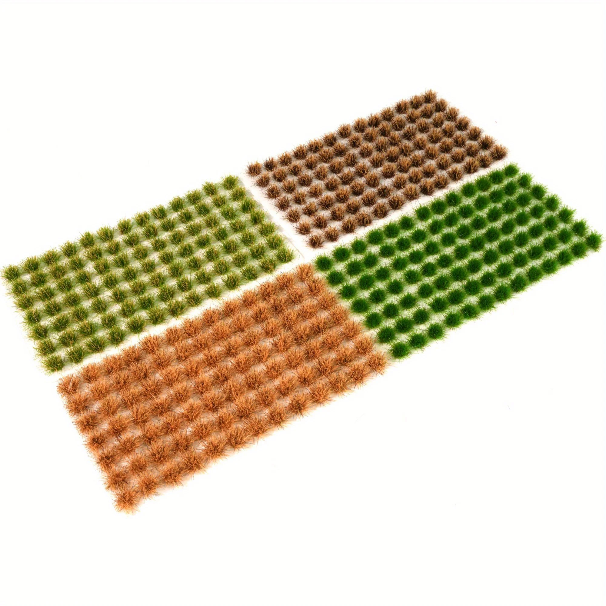 Static Model Grass Tuft Model Grass Tufts For Patios Crafts Mini Scene Decor 91tufts/box