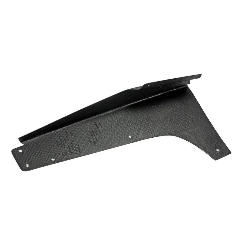 

For Lance EVO 10 VRS Style fiber glass Evolution Side Skirt with carbon air shroud portion carbon car parts