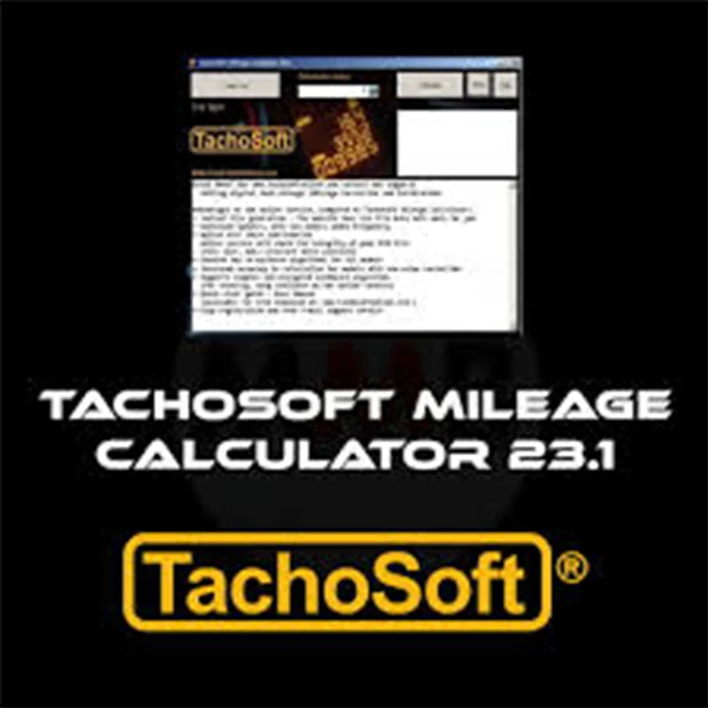 

TachoSoft Mileage Calculator 23.1 with CrackFull Version Support Many Car Brands Auto Repair Software EEPROM ECM