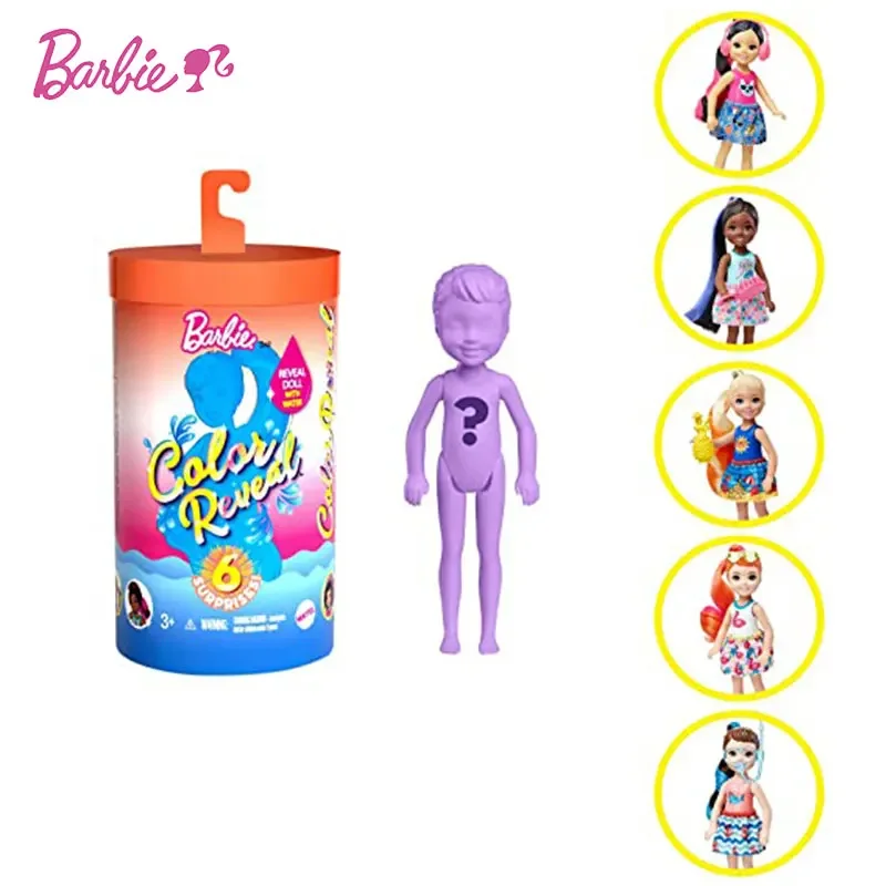 Barbie Color Reveal Doll Themed Mermaids Doll Temperature