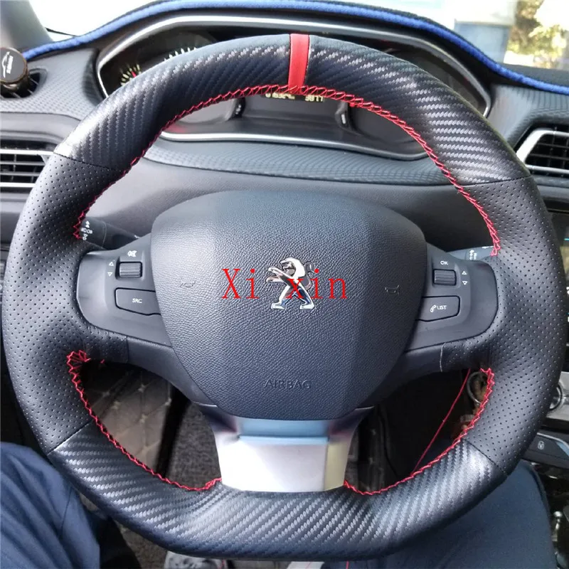 For Peugeot 308 206 207 2008 408 308s Private Custom Leather Suede Hand