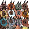 Horse Fly Mask 3D Design Supplies Ergonomics Pet Summer Eye Shield Anti Mosquito Ear Half Face Mesh Fly Protective Cover Parts 1