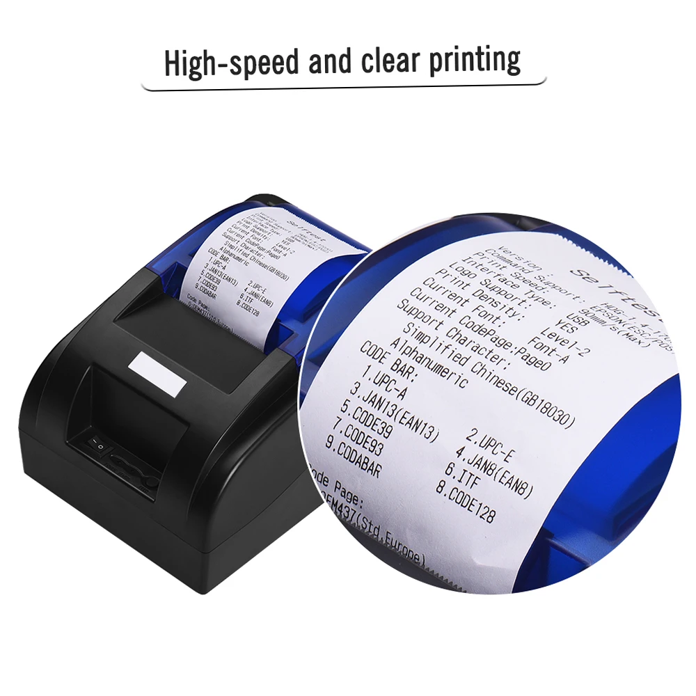 Toutes nos imprimantes,imprimante à reçus thermique Portable 58mm,Support d