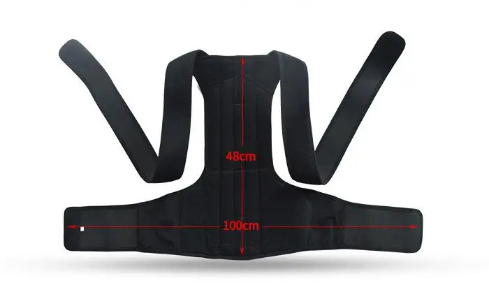 Adjustable Adult Corset Back Posture Corrector Therapy Shoulder Lumbar Brace Spine Support Belt Posture Correction For Men Women