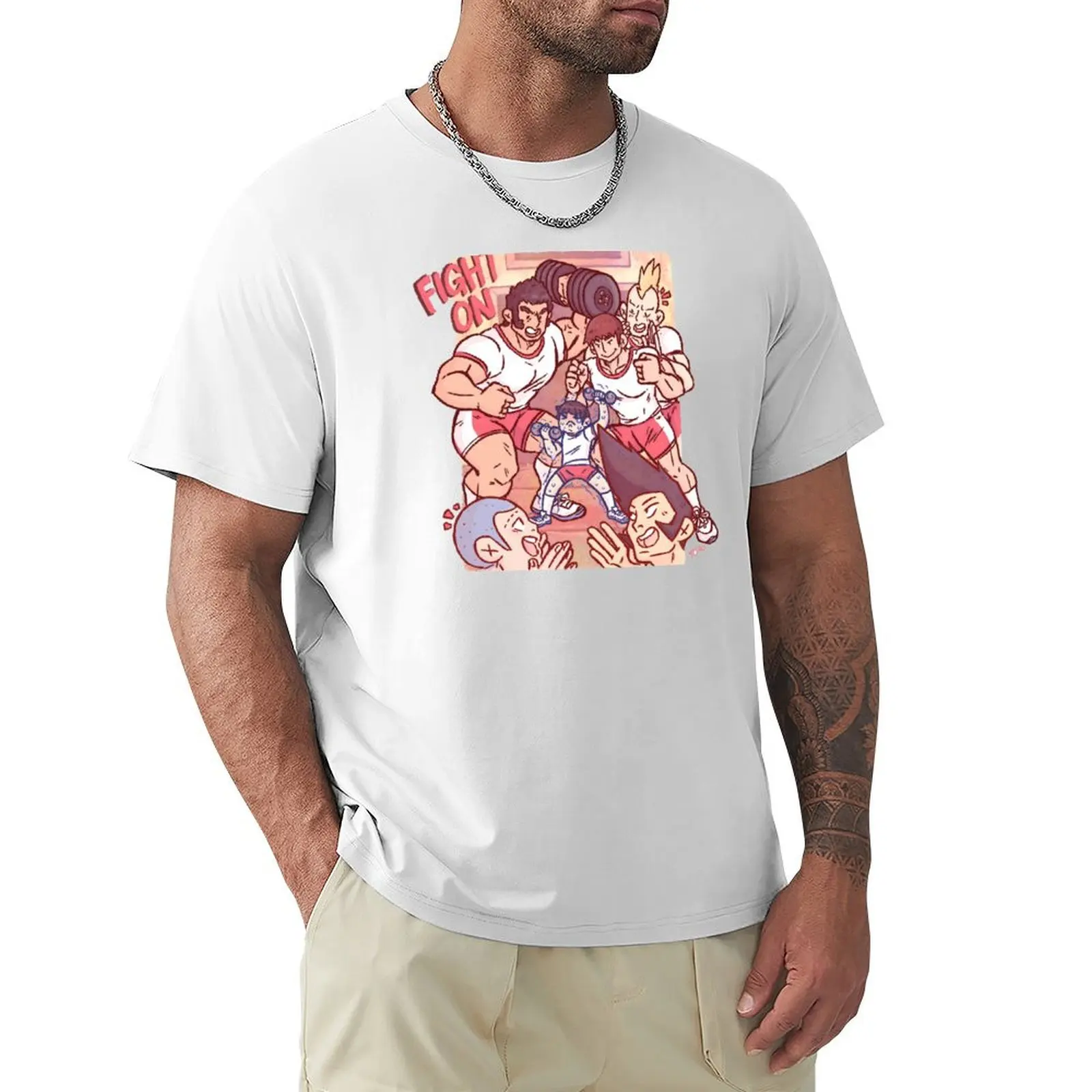 The Body Improvement Club! T-shirt quick drying customs design your own tees cute tops T-shirts for men cotton