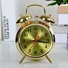Retro Nostalgic Metal Movement Creative Alarm Clock Super Loud Horseshoe Watch Mechanical Old-fashioned Winding 3