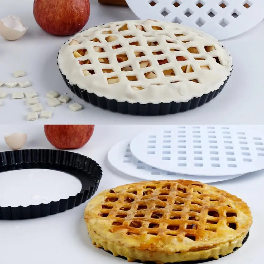 Pie Top Cutter Lattice Baking Tools Plastic Food Grade Practical Modern Simple Biscuit Mold