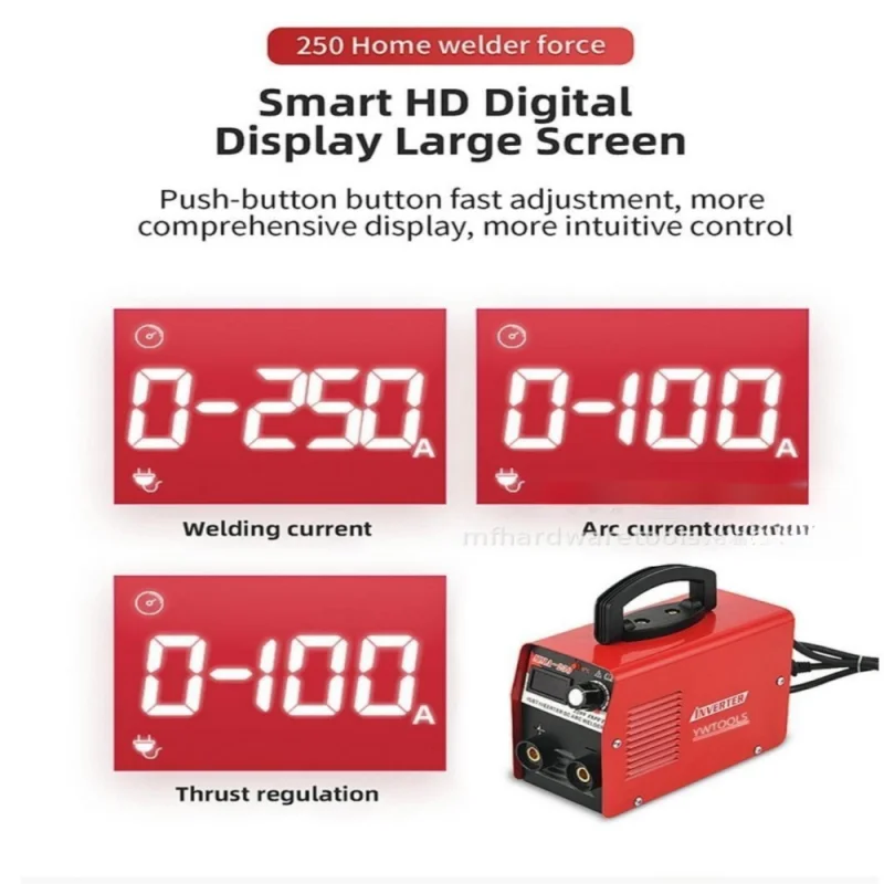 Cross Border MMA-250 Small Welder Domestic Electric Welder Handheld Mini Brazing Grab Integrated 092
