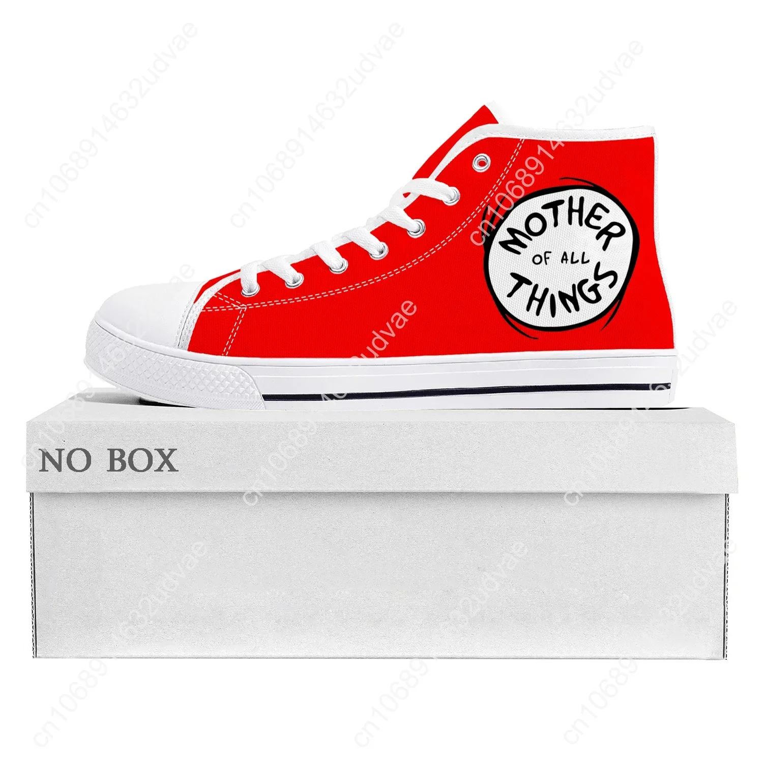 Thing 1 Thing 2 Mother Father All Thing High Top Sneakers Mens Womens Teenager Canvas Sneaker Casual Couple Shoes Custom Shoe