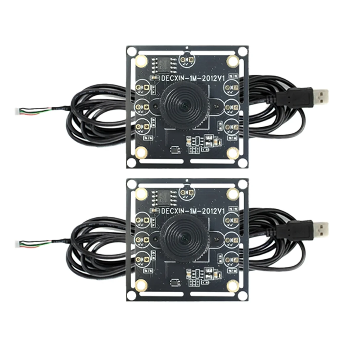 N13R 핫 3Pcs 100도 카메라 모듈 1MP OV9732 1280x720 USB 무료 드라이버 수동 초점, WinXP/7/8/10 용 2 미터 케이블 포함