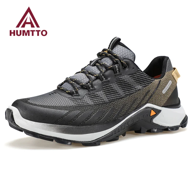 

HUMTTO Trail Shoes for Men Breathable Men's Sneakers Luxury Designer Anti-slip Sports Hiking Boots Man Outdoor Trekking Sneaker