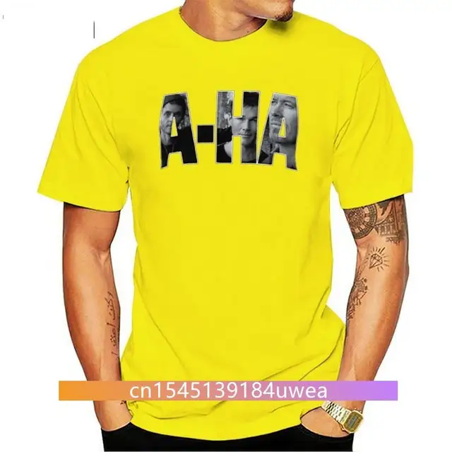 New a-ha T shirt: A Nostalgic Take on the 80s Pop Era