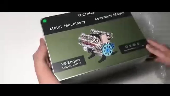 Механический двигатель TECHING 1/3 V8 | AliExpress