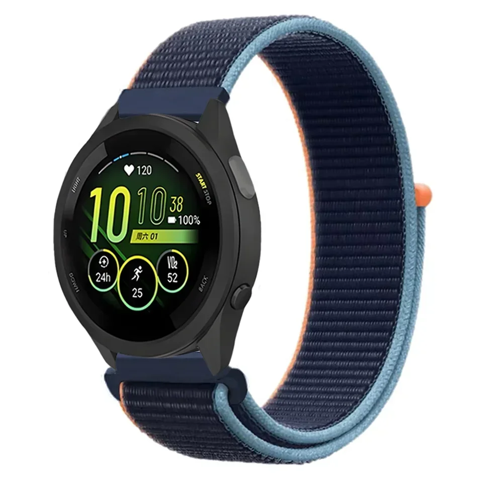Nylon Sport Strap Bracelet - 20/22mm Adjustable Wristband