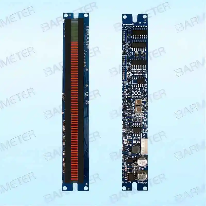 101seg 100mm LED Bargraph Display Module DC5V power supply, 4-20mA input signal, High Red 2 30seg 66mm led bargraph module double 20g5y5r dc5v power supply 0 5v input signal