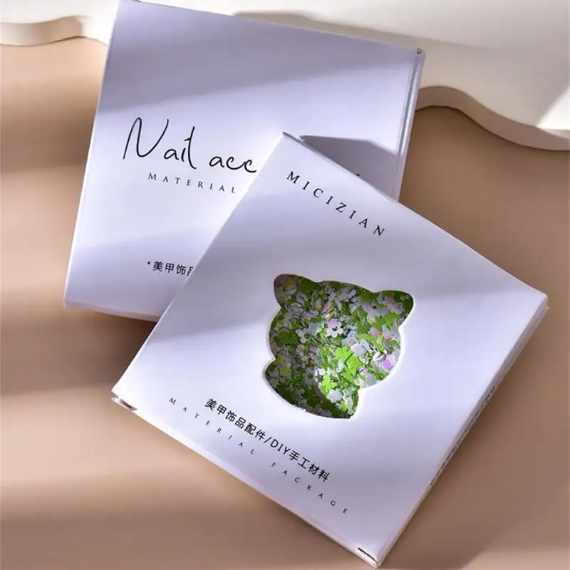 

Блестки для маникюра, многофункциональный ультратонкий материал, высококачественный материал, мини-размер, блестящие наклейки для ногтей ручной работы