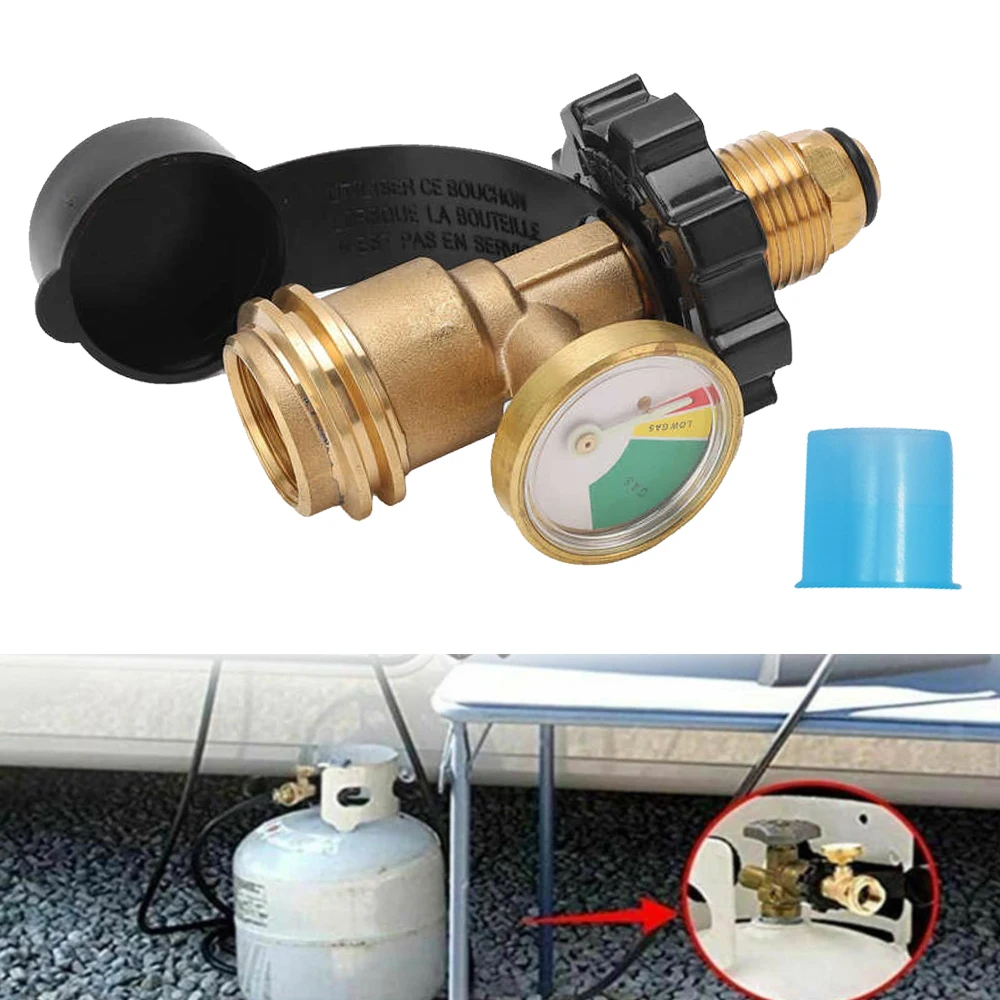 Indicateur de niveau de manomètre de gaz haut et bas pour cylindre de bouteille de gpl de Propane POL