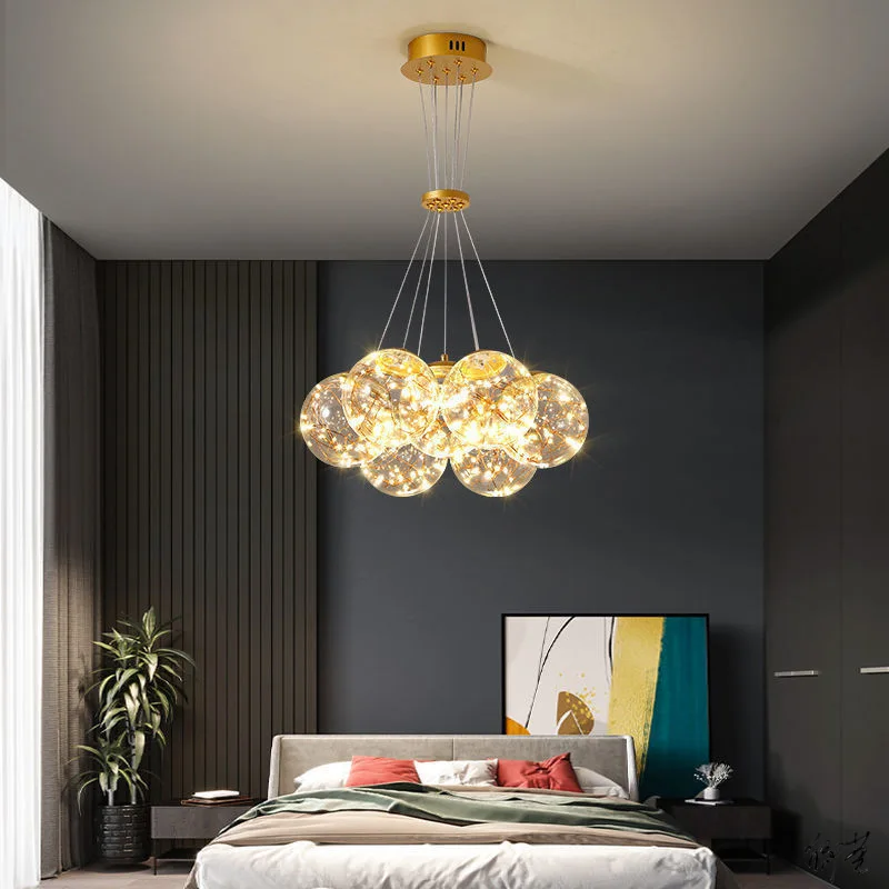 Sandyha Lampadari Moderni In Vetro Colgantes Para Techo Soffitto Sospensione Apparecchio Colgante Decor Lampada A Sospensione Estetica