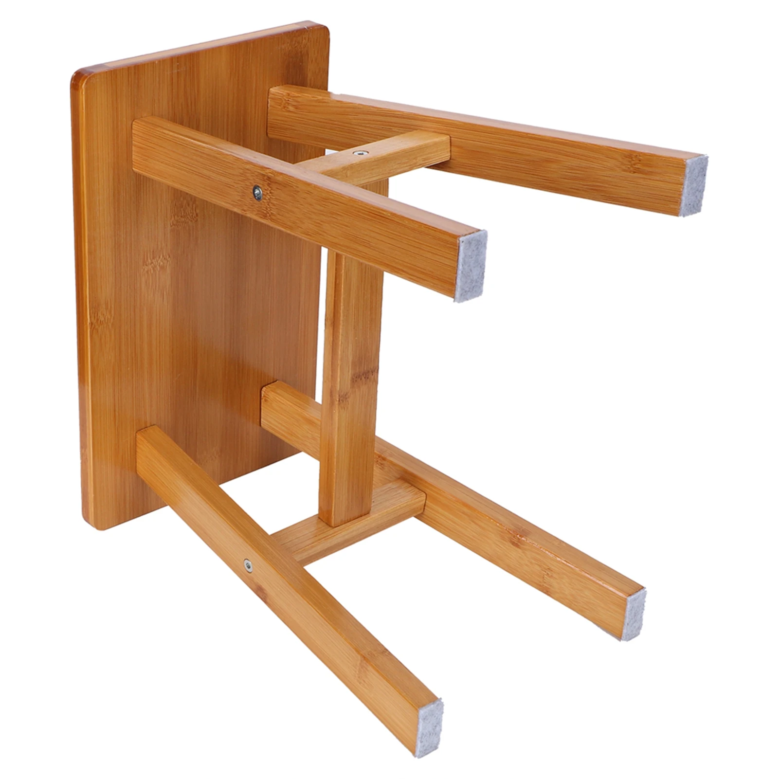 XPSSJMU Taburete de asiento infantil multiusos pequeño taburete de bambú  robusto banco bajo para niños para el hogar suministros de sala de estar