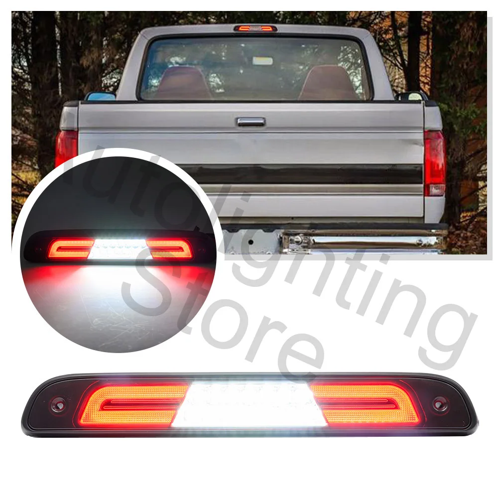 Tercera Luz De Frenos LED Humo Para Ford F150/F250/Bronco 1994-1996 - Luz De Carga Trasera, Certificada DOT/SAE