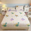 Skin-friendly Bed Cover 100% Cotton Bed Linen Elastic Fitted Sheet Boys Room Bedsheet постельное белье (Pillowcase Need Order) 6