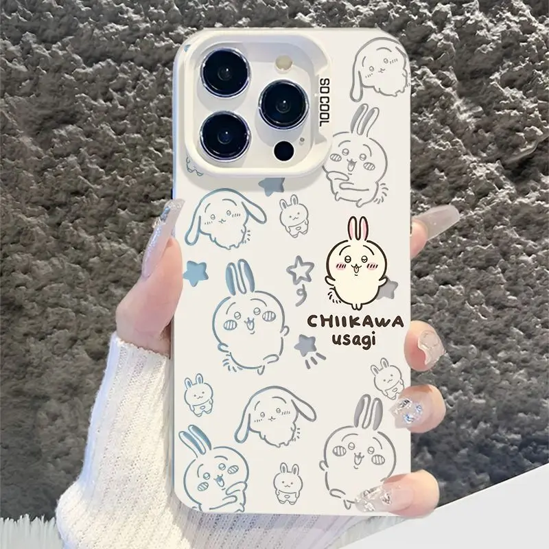 Cartoon Chiikawas Hachiware Usagi Matte Phone Case Cover