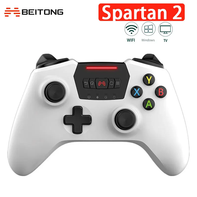 

Original Betop Beitong Spartan 2 Wireless Gamepad Vibration Joystick For PC/TV/BOX/Laptop,Tesla Game Controller,NBA2k22